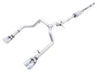 Awe Catback Split Rear Exit Exhaust Quad Chrome Silver For 4TH Gen Gm New. Price: $1844.04.