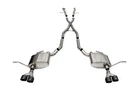 Corsa Xtreme 2.5" Cat-back Dual Exit Black Tips Fits 11-21 Jeep Grand Cherokee New. Price: $2458.56.
