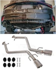 For 21-UP Lexus IS300 IS350 Muffler Delete Axle Back Dual Tips Exhaust Pair New. Price: $259.98.