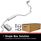 Oe Replacement Exhaust System Kit For 2004-2009 Nissan Quest New. Price: $566.00.