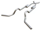 Crossmember Back W/x-pipe Exhaust System 67-74 Gm Split Rear Dual Exit 2.5 In New. Price: $699.79.