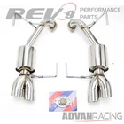 Axle-back Sports Muffler Exhaust For Impreza Sedan Wrx 11-14 Stainless New. Price: $310.00.