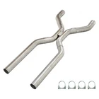 Pypes HVA13 409 Natural Crossover H-pipe Kit 3" Diameter New. Price: $291.79.