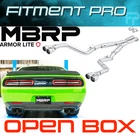 Mbrp Armorlite Catback Exhaust For 2015-22 Dodge Challenger 5.7 6.2 6.4 S7113AL Used. Price: $799.53.