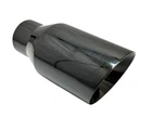 Exhaust Tip 3.00" Inlet 4.00" Outlet 8.00" LWDW4008-300-DW-BC-SS Weld On Slant New. Price: $47.50.