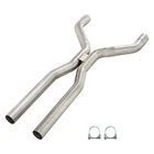 Pypes HVF13 409 Natural Tunnel Crossover Exhaust H-pipe Kit 3" Diameter New. Price: $334.71.