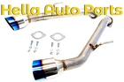 Plm Axle-back Exhaust Muffler Kit With Burnt Blue Tips For Infiniti Q50 2014+ New. Price: $3344.98.