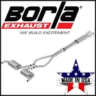 Borla S-type 2.25" Cat-back Exhaust System Fits 2019-2024 Ford Edge 2.7L V6 New. Price: $1949.99.