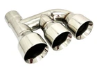 Exhaust Tip Offset 2.50 Inlet 3.50 Triple 9.00 Long WDWSTP35009-250 Hp-ss 304 New. Price: $124.99.