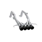 Mbrp Exhaust S7008304BT 3" Axle-back Dual Rear Exit T304 Quad Blk Tips New. Price: $829.99.
