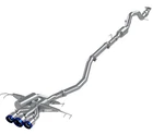 Mbrp Armor Pro T304 Exhaust For 17-21 Civic Type-r Ctr FK8 Tri Burnt Ss Tips New. Price: $1589.99.
