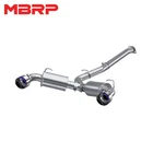Mbrp Armor Pro 3" Cat-back Exhaust Be Tips For 12 25 Subaru/toyota GR86/BRZ/FR-S New. Price: $864.99.