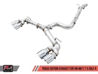 Awe Tuning 3015-42140 For MK7.5 Golf Track Exhaust W/chrome Tips 102MM New. Price: $1340.00.