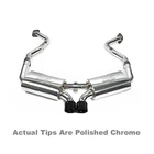 Fabspeed Porsche 981 Boxster/cayman Maxflo Exhaust System 13-16 Chrome Tips New. Price: $3057.95.
