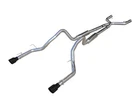 2005-2010 Mustang V6 Black Cat Back Mid Muffler Exhaust System M-80 New. Price: $753.79.