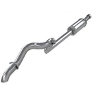 S5533AL Fits 2021-2024 Jeep Wrangler 1/2" Cat Back, Single Rear Exit, New. Price: $324.99.