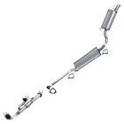 Stainless Steel Muffler Exhaust Kit With Flex Pipe Fits 05-2008 Honda Pilot 3.5L New. Price: $388.81.