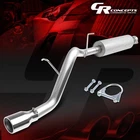 4.5" Oval Core Muffler Tip Catback Exhaust System For 2002-2007 Jeep Liberty Kj New. Price: $132.26.