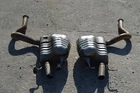 2017 W205 Mercedes C63 Amg Rear Right & Left Exhaust Mufflers Pair Oem Used. Price: $467.50.
