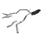 Flowmaster 817425 American Thunder Cat-back Exhaust Dual 2.5" Stainless 3" Tips New. Price: $1229.95.
