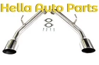 Plm Axle-back Exhaust Muffler Kit With Silver Tips For Infiniti Q50 2014+ New. Price: $3344.98.