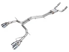 Awe 3020-42101 Track Edition Exhaust For Audi C8 S6/S7 Chrome Silver Tips New. Price: $2375.00.