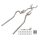 For Chevy Impala 65-70 Exhaust System Pypes 409 H-pipe Crossmember-back New. Price: $531.79.