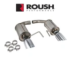 2015-2026 Mustang 2.3 Ecoboost Roush Axle Back Exhaust Muffler W/ Chrome 4" Tips New. Price: $729.99.