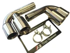 Fit Porsche 911 996 Carrera & GT3 98-04 Top Speed Muffler Bypass Pipes Quad Tips New. Price: $379.99.