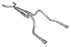 2005-2009 Mustang V6 4.0 Pypes True Dual Mid Muffler Exhaust System Kit SFM69 New. Price: $730.79.