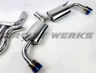 Volkswagen MK8 Gti Golf Catback Burnt Tips Exhaust System Vw 22-24 Circuit Werks New. Price: $459.99.
