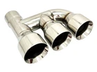 Exhaust Tip Offset 2.50 Inlet 3.50 Triple 9.00 Long WDWSTP35009-250 Hp-ss 304 New. Price: $119.99.