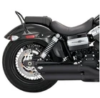 Vance & Hines Twin Slash Slip-on Exhausts Blk Harley Fxdwg Dyna Wide Glide 10-16 New. Price: $499.99.