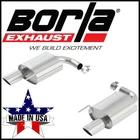 Borla 2.5" S-type Axle-back Exhaust System Fits 2015-2017 Ford Mustang Gt 5.0L New. Price: $1049.99.