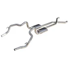 Pypes 70+ Body Dual Exhaust System 2.5 X-pipe Stainless Street Mufflers New. Price: $630.79.