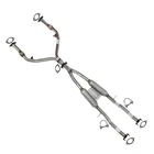 Stainless Steel Y-pipe Resonator Exhaust Kit Fits: 2014-2017 Infiniti QX70 3.7L New. Price: $288.81.