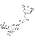 Genuine Mopar Exhaust Bracket 68301894AA New. Price: $57.58.