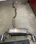 Alfa Romeo Giulia Stock Exhaust System Inc W/ (2) Chrome Tips & Hardware Used. Price: $400.00.