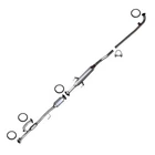 Stainless Steel Catalytic Resonator Exhaust Kit Fits: 2003-2006 ES300 Camry 3.0L New. Price: $290.81.