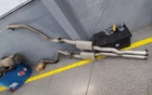 Dodge Challenger Mopar Exhaust Muffler Oem System 6.4L Hemi Scat Pack Rt Used. Price: $125.00.
