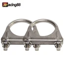 Emusa 2X 2.125" I.d. Universal Heavy Duty Exhaust Hanger 1/8" Ss Bolt Clamp New. Price: $15.99.