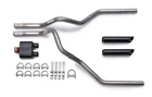 07-15 Ford F150 F250 Truck Mandrel Dual Exhaust Flowmaster Super 10 Black Tips New. Price: $301.99.