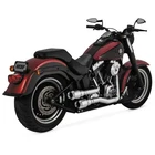 Vance & Hines Hi-output Grenades 2-2 Exhaust Chrome 86-17 H-d Fxst/flst 16846 New. Price: $369.99.