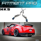 Hks Dual Hi-power Exhaust System W/titanium Tips For Nissan Z34 370Z 32009-BN004 New. Price: $2500.00.