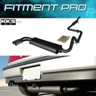 Hks Catback Sport Exhaust For 88-91 Honda Civic Si/crx Hatchback EF9 LES-H05 New. Price: $1150.00.