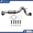 Stainless Steel Exhaust Front Flex Pipe Fits: 2008-2013 Nissan Rogue 2.5L A.w.d New. Price: $69.90.
