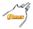 Pypes SFM16V 2.5" Cat Back Exhaust System W/3" Tip 79-97 Ford Mustang Gt Lx New. Price: $523.79.