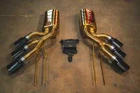 Valvetronic Designs Gold Valved Catback Exhaust For 05-18 Mercedes G500/G550/G63 New. Price: $3999.00.