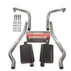 62-67 Chevy Ii Nova 2.5" Dual Exhaust Kit Flowmaster 40 Series Rear Exit New. Price: $439.99.