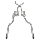 Ford Mustang 70-73 Exhaust System Pypes 409 H-bomb Crossmember-back New. Price: $667.79.